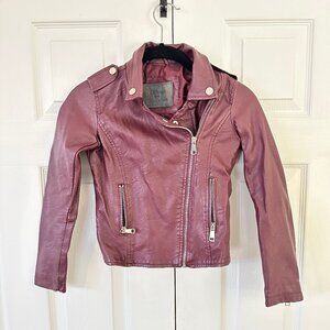 Ci Sono Kids By Cavalini Faux Leather Jacket - Size 8